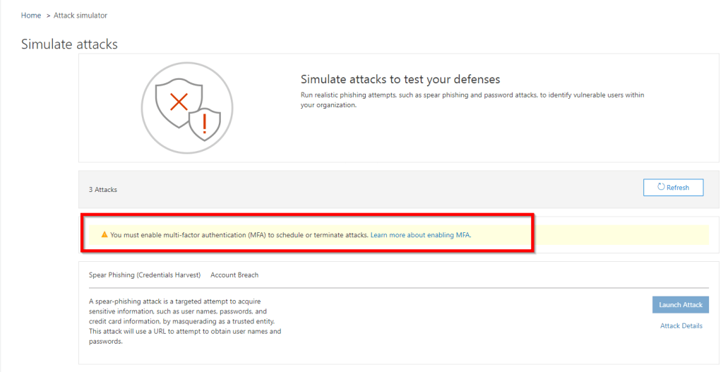 Office 365 – Attack&nbsp;Simulator