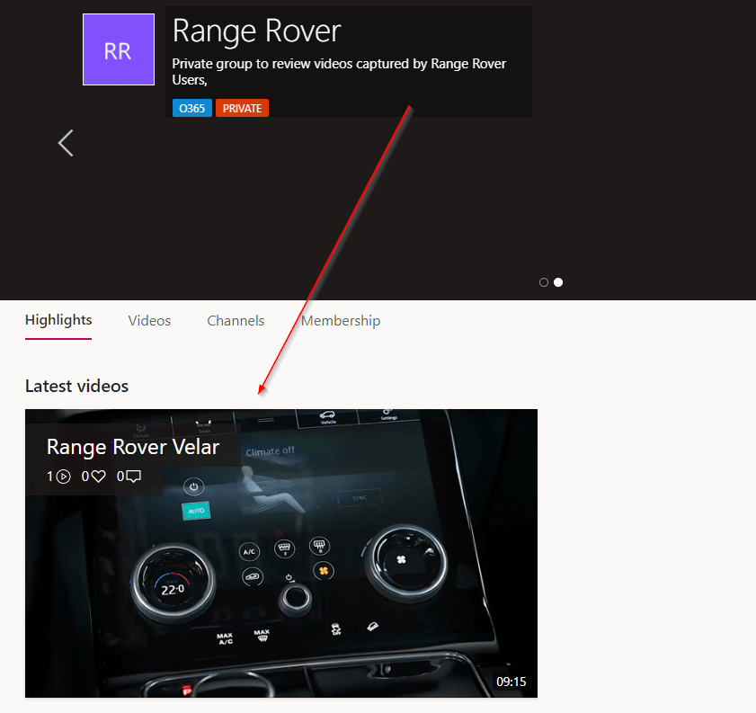 Office 365 – Microsoft Stream – Part&nbsp;2
