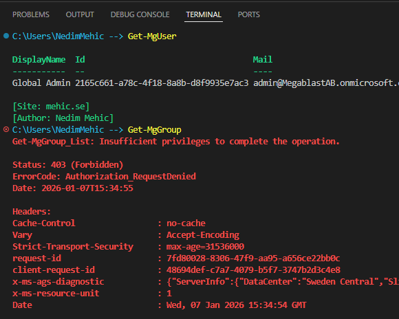 Mastering Microsoft Graph PowerShell SDK – Part 3 – App&nbsp;Registration