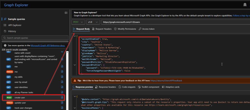 Mastering Microsoft Graph PowerShell SDK – Part 4 – Microsoft Graph Explorer (Part&nbsp;1)