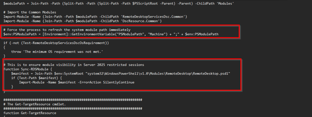 Desired State Configuration (DSC) – Windows Server 2025 and RDS 2025 nightmare and&nbsp;solution